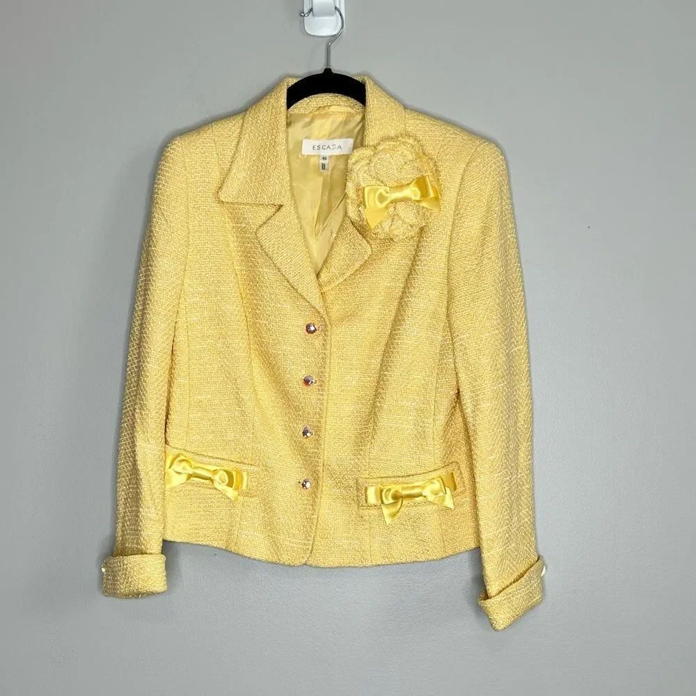 Escada Tweed Jacket Blazer